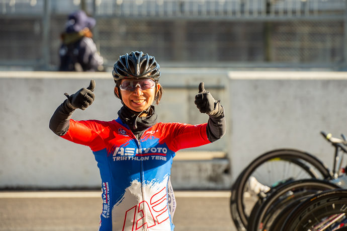 Nancy the bundle of positivity that invited me -- Suzuka Raceway -- Suzuka, Mie, Japan -- Copyright 2021 Jeffrey Friedl, https://regex.info/blog/ Nancy the bundle of positivity that invited me -- Suzuka Raceway -- Suzuka, Mie, Japan -- Copyright 2021 Jeffrey Friedl, https://regex.info/blog/